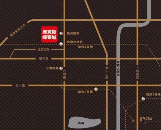 奥克斯缔壹城位置图