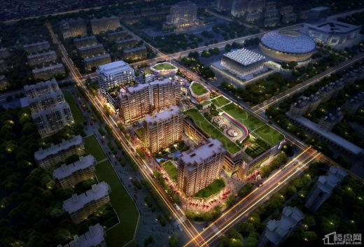 七彩小镇效果图