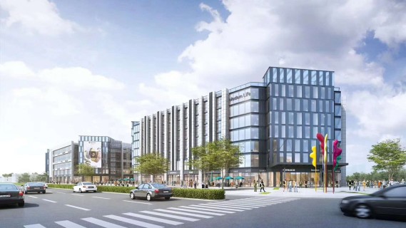 西溪曼哈顿效果图